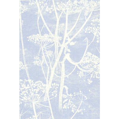 Cole & Son 66/7050.CS.0 Cow Parsley Wallcovering in White/blu