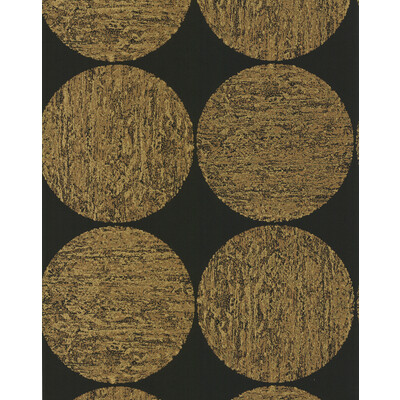 Cole & Son 69/5119.CS.0 Luna Wallcovering in Gold/onyx/Yellow/Black