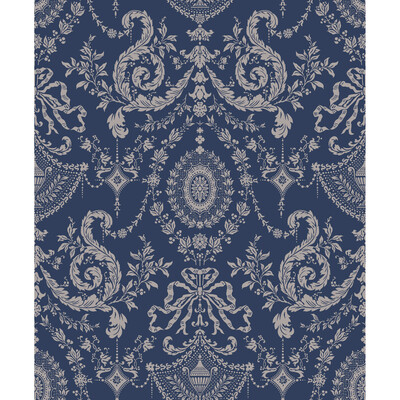 Cole & Son 88/10043.CS.0 Woolverston Wallcovering in Blue