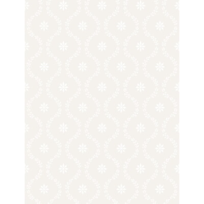 Cole & Son 88/3012.CS.0 Clandon Wallcovering in Snow/Beige/White