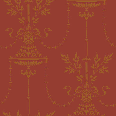 Cole & Son 88/7029.CS.0 Dorset Wallcovering in Rouge/Burgundy/red