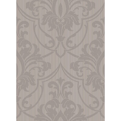 Cole & Son 88/8033.CS.0 St Petersburg Dmk Wallcovering in Taupe/Brown