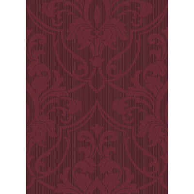 Cole & Son 88/8035.CS.0 St Petersburg Dsk Wallcovering in Rouge/Burgundy/red