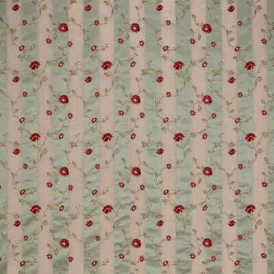 Kravet 8887.913.0 Tearose Sheer Drapery Fabric in Celadon/Light Green/Beige