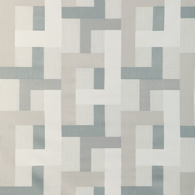 Kravet Basics 90009.11.0 Farnsworth Drapery Fabric in Oyster/Light Grey/White/Grey