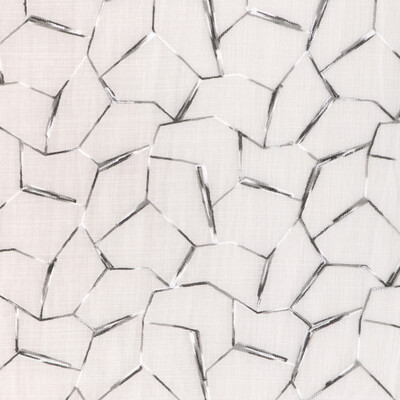 Kravet Basics 90038.1101.0 Kravet Basics Drapery Fabric in White/Grey/Black