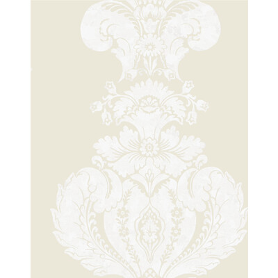 Cole & Son 94/1005.CS.0 Baudelaire Wallcovering in White And Ivory