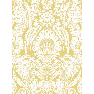 Cole & Son 94/2013.CS.0 Chatterton Wallcovering in French Yellow And Ivory