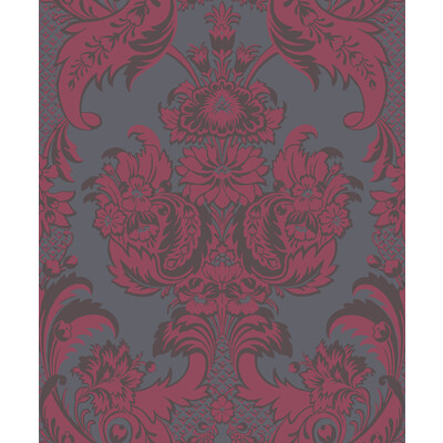 Cole & Son 94/3018.CS.0 Wyndham Wallcovering in Red And Slate