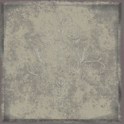 Cole & Son 94/4019.CS.0 Albery Wallcovering in Silver/Grey