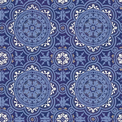 Cole & Son 94/8044.CS.0 Piccadilly Wallcovering in Blue
