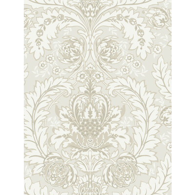Cole & Son 94/9047.CS.0 Coleridge Wallcovering in White And Ivory