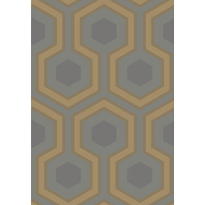 Cole & Son 95/6033.CS.0 Hicks Grand Wallcovering in Slate/bron/Brown