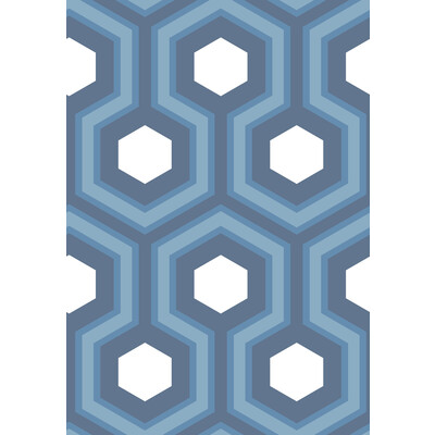 Cole & Son 95/6035.CS.0 Hicks Grand Wallcovering in Blue