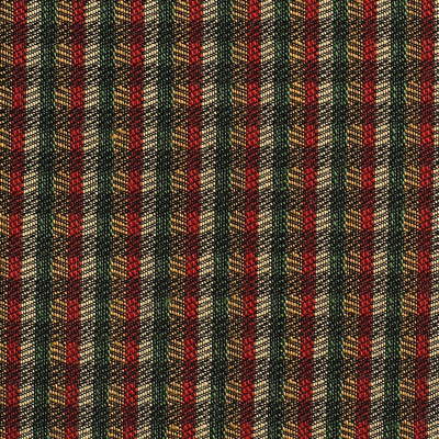 Lee Jofa 960100.319.0 Fiona Check Upholstery Fabric in Juniper/Green/Burgundy/red