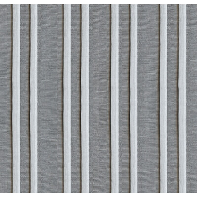 Kravet Contract 9828.21.0 Yasu Drapery Fabric in Grey , Grey , Silver