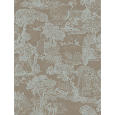 Cole & Son 99/15063.CS.0 Versailles Wallcovering in Teal/Slate