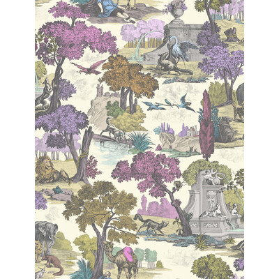 Cole & Son 99/16065.CS.0 Versailles Grand Wallcovering in Mulber
