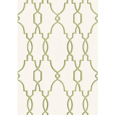 Cole & Son 99/2005.CS.0 Parterre Wallcovering in Leaf Green/Ivory/Green