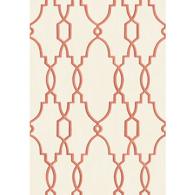 Cole & Son 99/2011.CS.0 Parterre Wallcovering in Red/Ivory