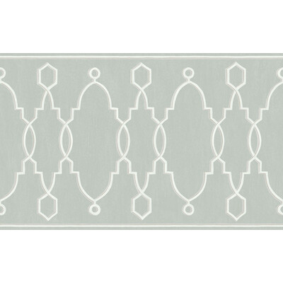Cole & Son 99/3013.CS.0 Parterre Border Wallcovering in French Grey/Light Grey/Ivory