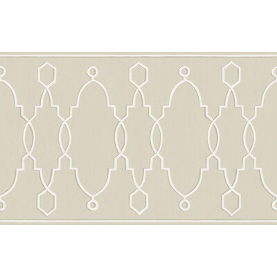 Cole & Son 99/3016.CS.0 Parterre Border Wallcovering in Stone/Beige/Ivory