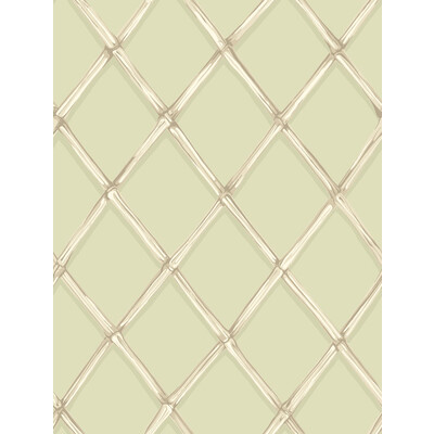 Cole & Son 99/5026.CS.0 Bagatelle Wallcovering in Olive/Olive Green/Wheat/Beige