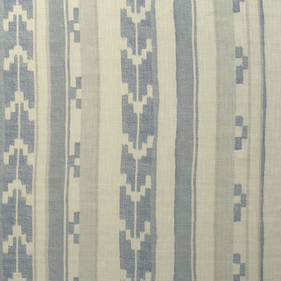 Kravet Couture AM100338.511.0 Indus Upholstery Fabric in Blue/Grey/Ivory