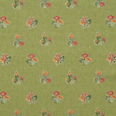 Kravet Couture AM100410.317.0 Spinney Multipurpose Fabric in Leaf/Turquoise/Pink/Orange