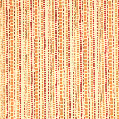G P & J Baker BF10052.5.0 Candy Stripe Multipurpose Fabric in Fuchsia/amber