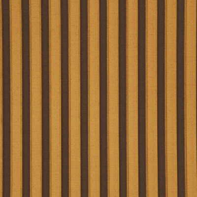 G P & J Baker BF10138.290.0 Pleated Stripe Drapery Fabric in Chocolate/bronze/Brown/Beige