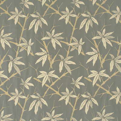 G P & J Baker BF10297.658.0 Bamboo Multipurpose Fabric in Slate Blue/Grey/Beige