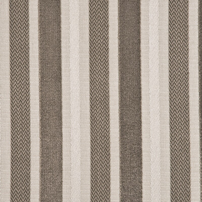 G P & J Baker BF10449.210.0 Marwood Stripe Upholstery Fabric in Taupe/Beige/Brown