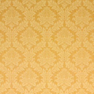 G P & J Baker BF10490.835.0 Lydford Damask Multipurpose Fabric in Gilt/Yellow/Beige