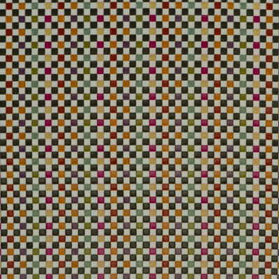 GP&J Baker BF10551.1.0 Clarendon Small Check Upholstery Fabric in Multi