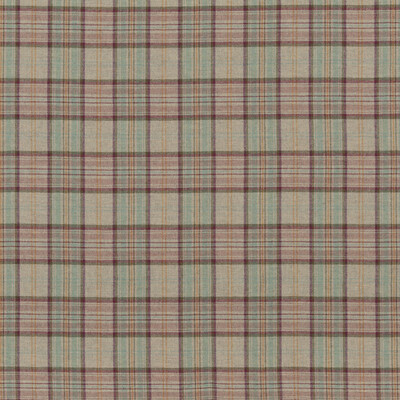G P & J Baker BF10655.1.0 Victoria plaid Multipurpose Fabric in Quartz/Pink/Green/Multi