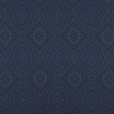 G P & J Baker BF10710.4.0 Edessa Drapery Fabric in Indigo/Blue