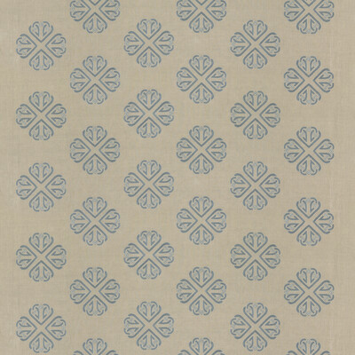 GP&J Baker BF10768.3.0 Kersloe Drapery Fabric in Soft Blue