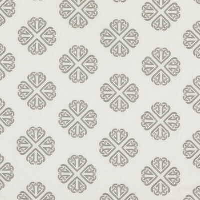 GP&J Baker BF10768.4.0 Kersloe Drapery Fabric in Soft Grey