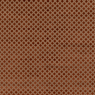 GP&J Baker BF10826.338.0 Indus Velvet Upholstery Fabric in Sienna