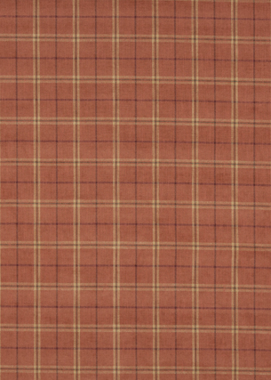 GP&J Baker BF10888.330.0 Arbury Check Multipurpose Fabric in Spice