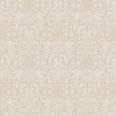 G P & J Baker BF10995.1.0 Fritillerie Embroidery Drapery Fabric in Natural/Brown/White