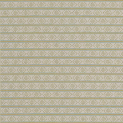 G P & J Baker BF11034.4.0 Burford Stripe Upholstery Fabric in Aqua/green/Green/Blue/White