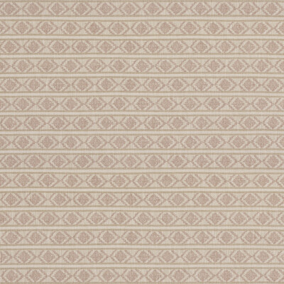 G P & J Baker BF11034.5.0 Burford Stripe Upholstery Fabric in Coral/Orange/Brown/Beige