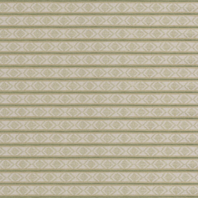 G P & J Baker BF11034.8.0 Burford Stripe Upholstery Fabric in Green/Beige