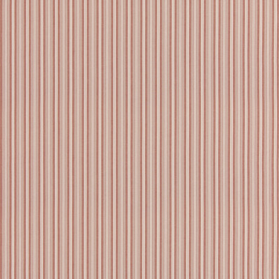 G P & J Baker BF11037.450.0 Laverton Stripe Drapery Fabric in Soft Red/Red