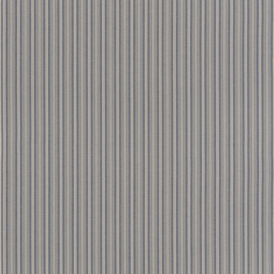 G P & J Baker BF11037.640.0 Laverton Stripe Drapery Fabric in Denim/Blue