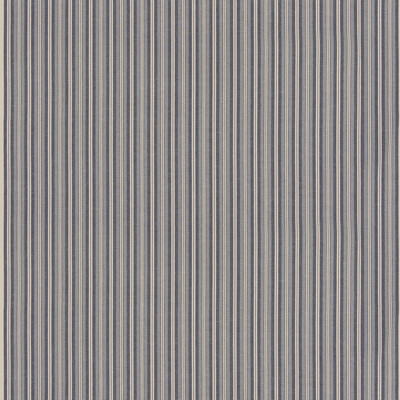 G P & J Baker BF11037.680.0 Laverton Stripe Drapery Fabric in Indigo/Blue