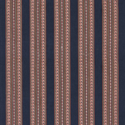 G P & J Baker BF11059.2.0 Worlds Apart Multipurpose Fabric in Indigo/Blue/Red/White