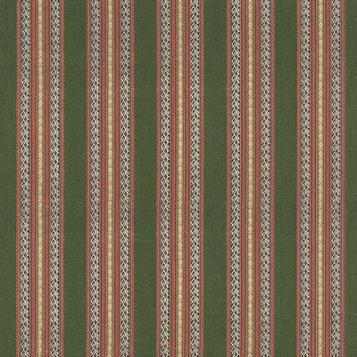G P & J Baker BF11059.4.0 Worlds Apart Multipurpose Fabric in Green/coral/Green/Orange/White